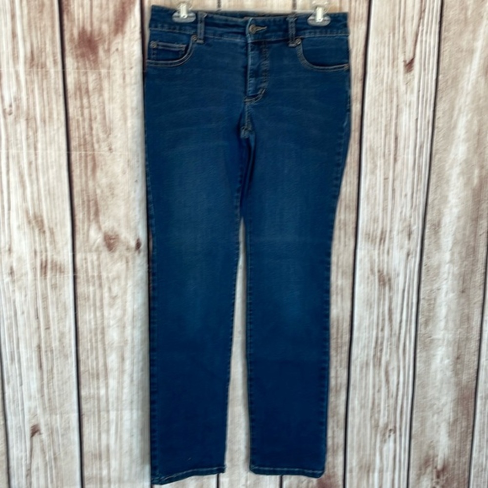 So Slimming Stretchy Denim Jeans By Chicos Size 00 (Traditional Size 2)